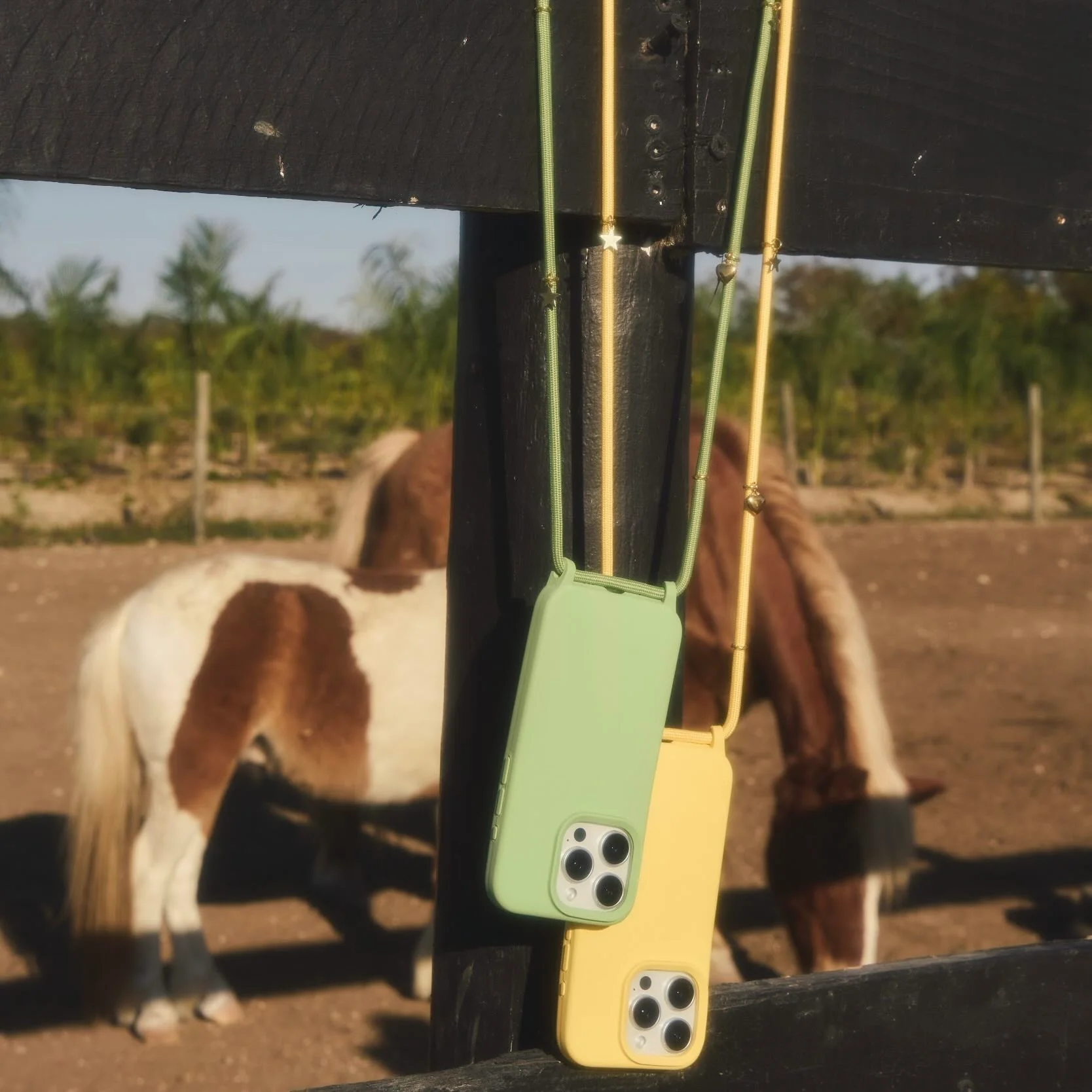 Cairo Phone Strap Set Butter Yellow - Image 10