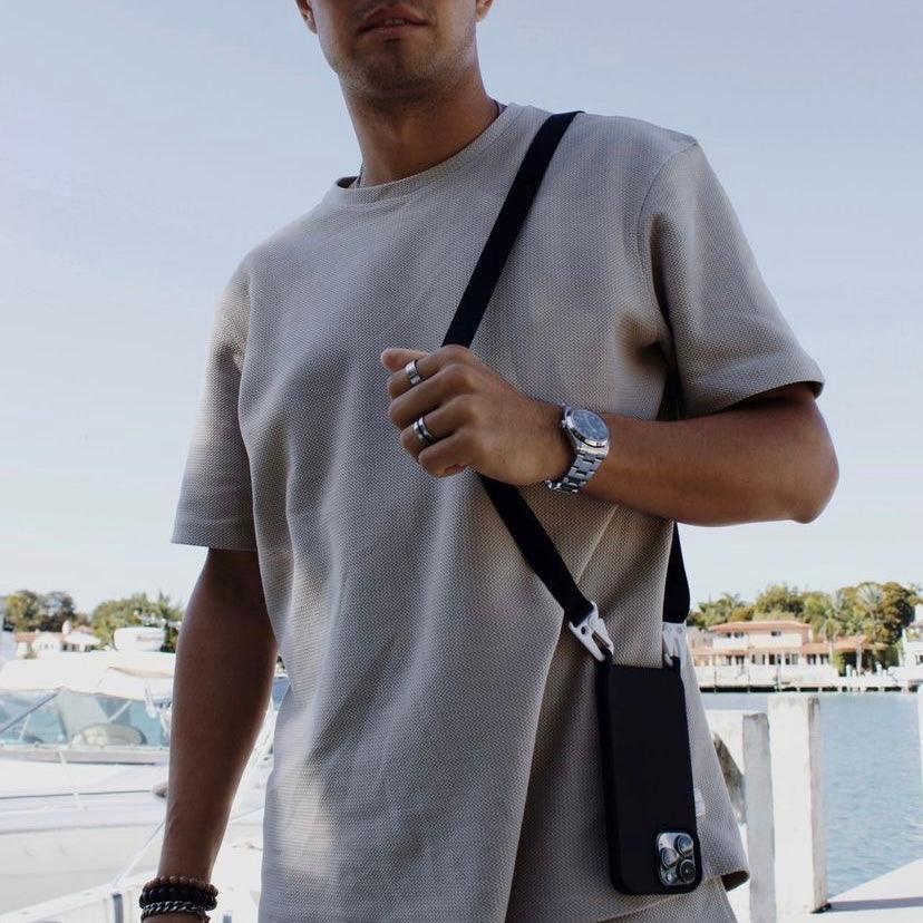 Carabiner Phone Strap Set Black - Image 5