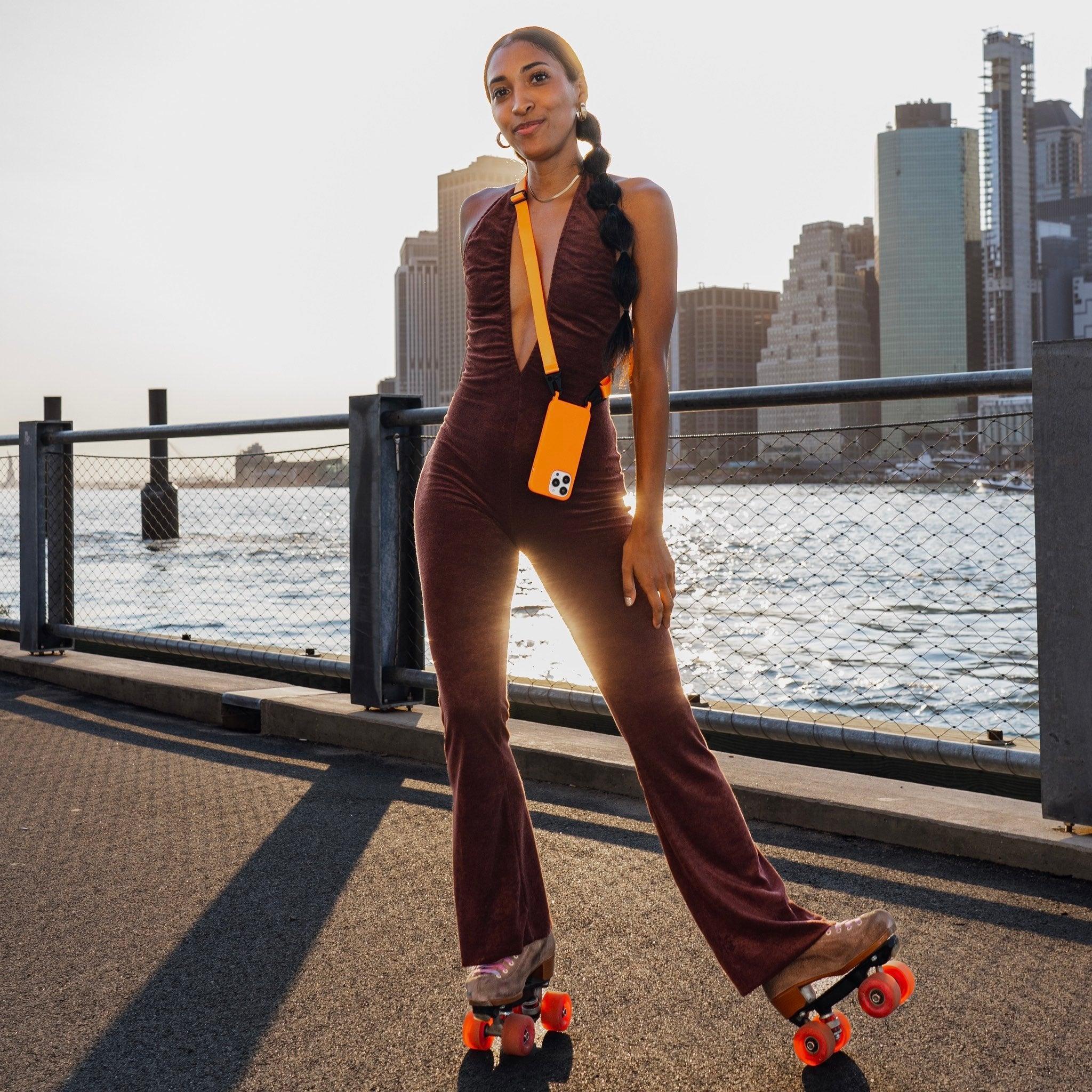 Carabiner Phone Strap Set Orange - Image 3