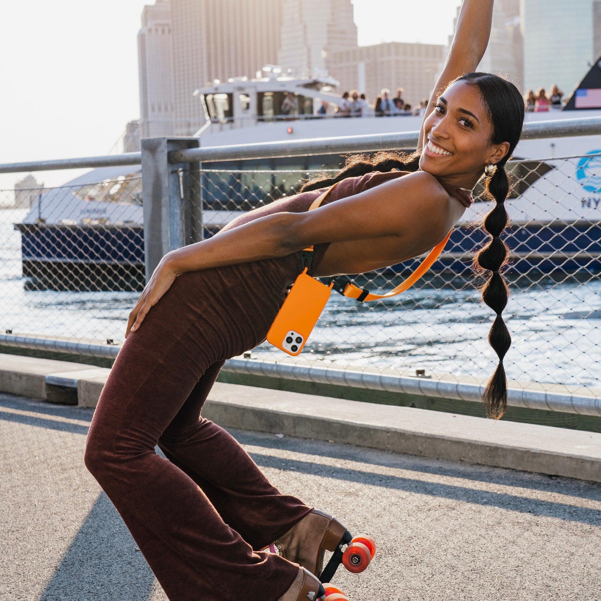 Carabiner Phone Strap Set Orange - Image 4