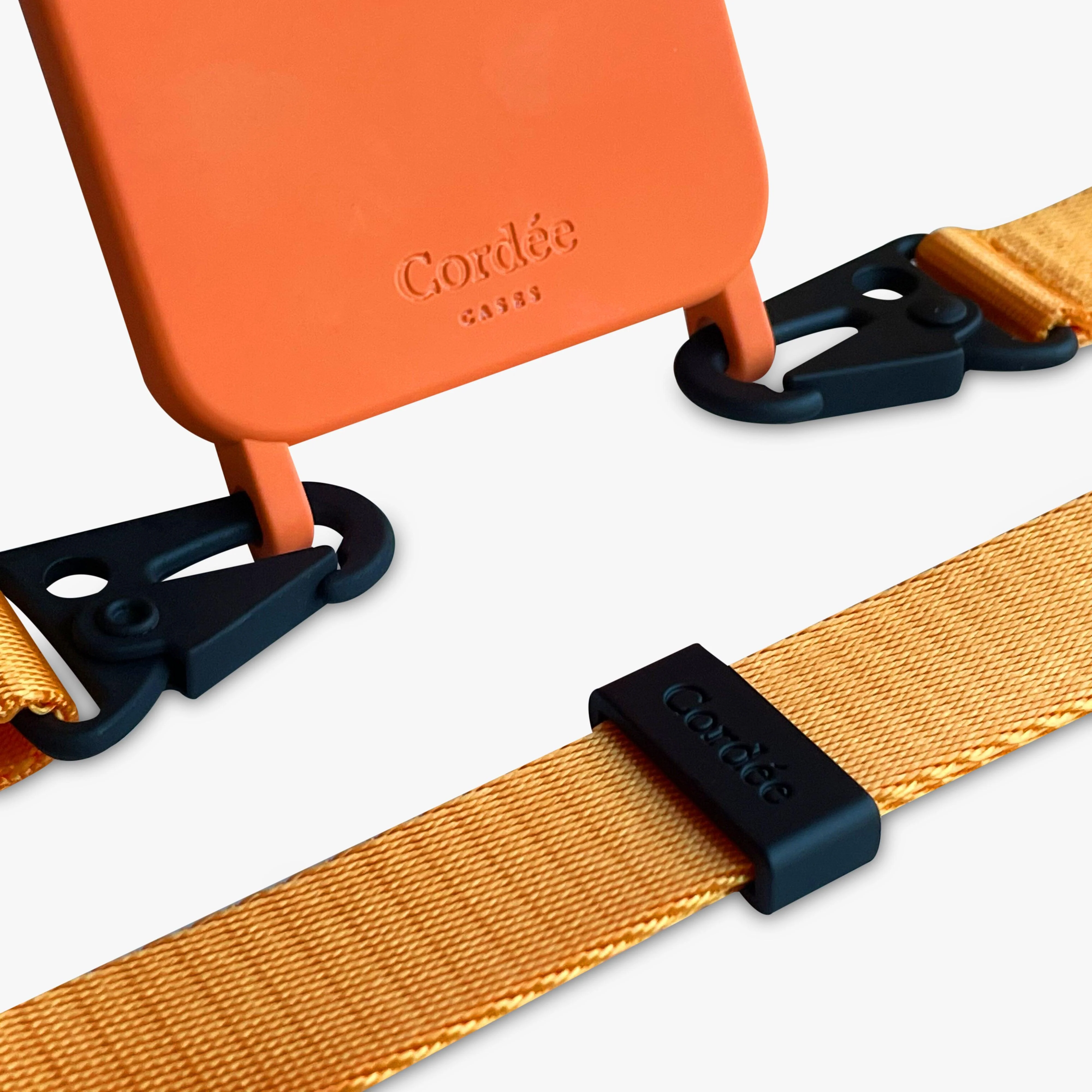 Carabiner Phone Strap Set Orange - Image 5