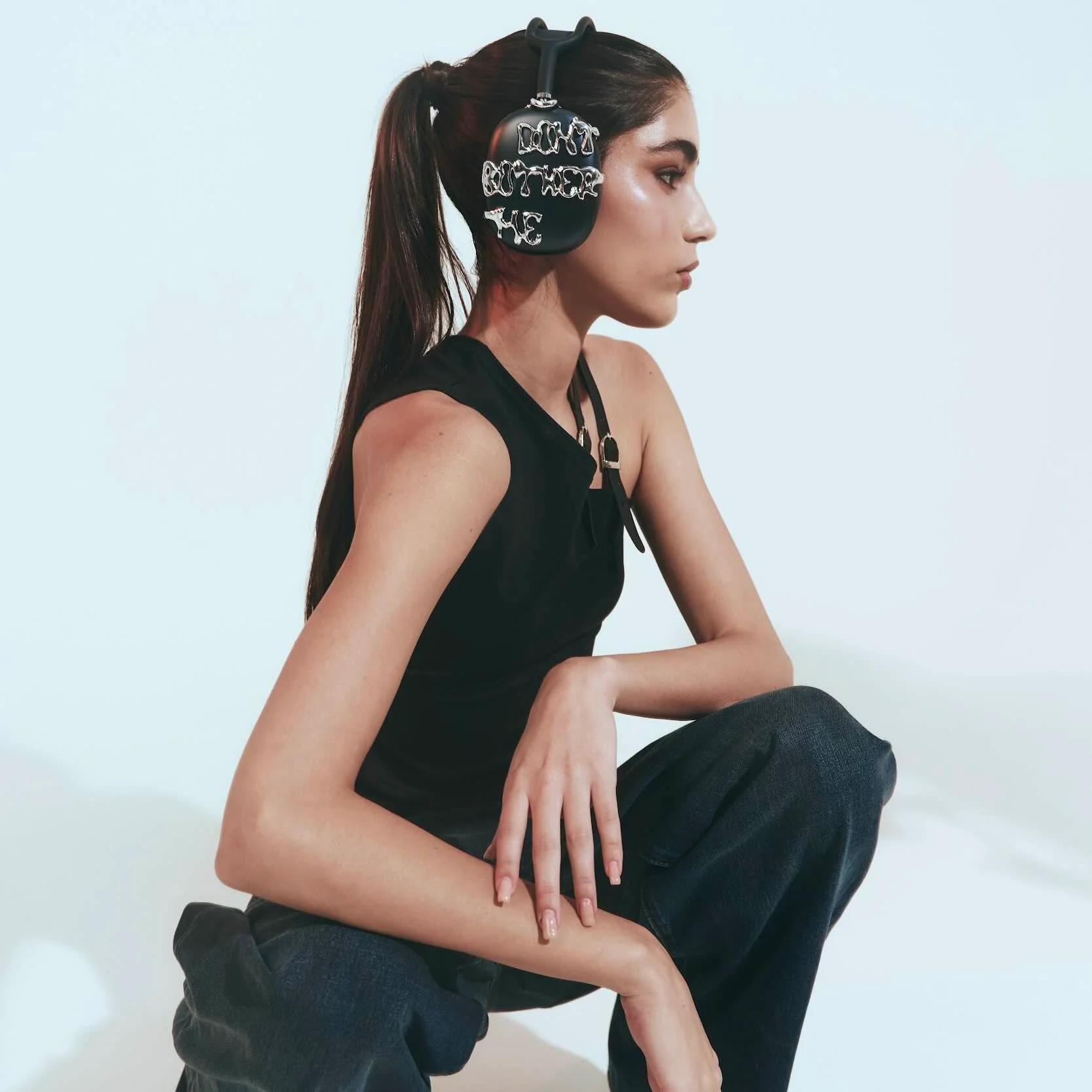 Don't Bother Me Chrome AirPods Max Case - Image 5