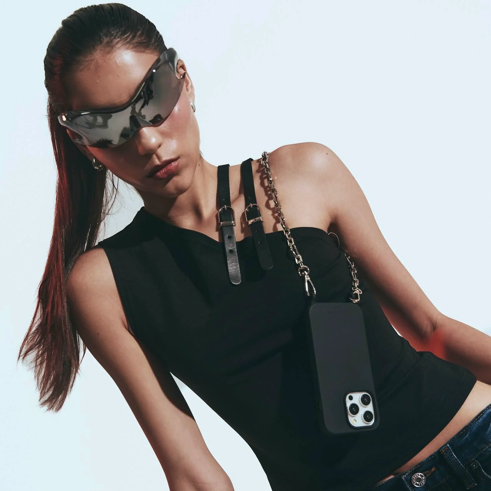 02 Phone Chain Set Black - Image 9