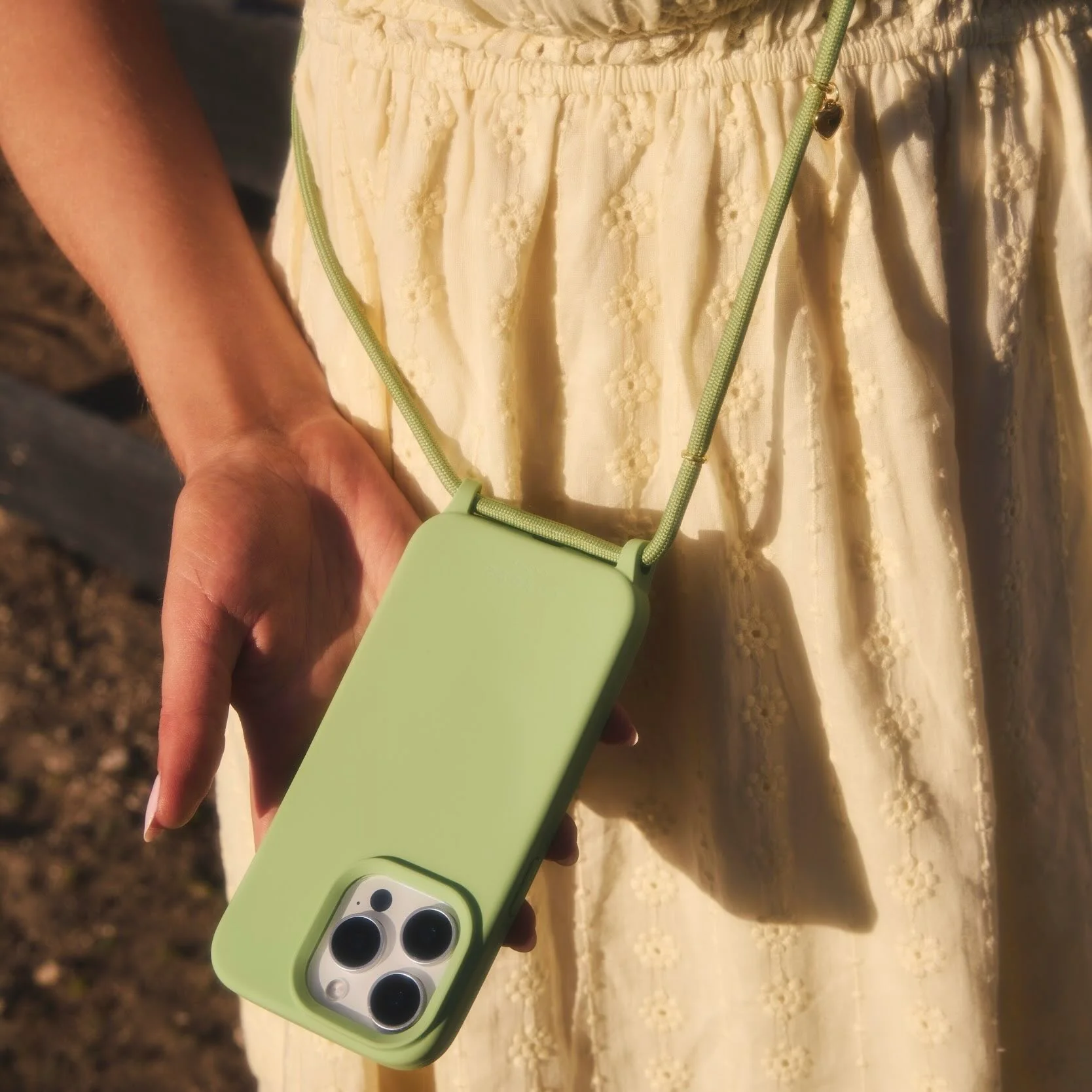 Silicone iPhone Case Meadow Green - Image 4