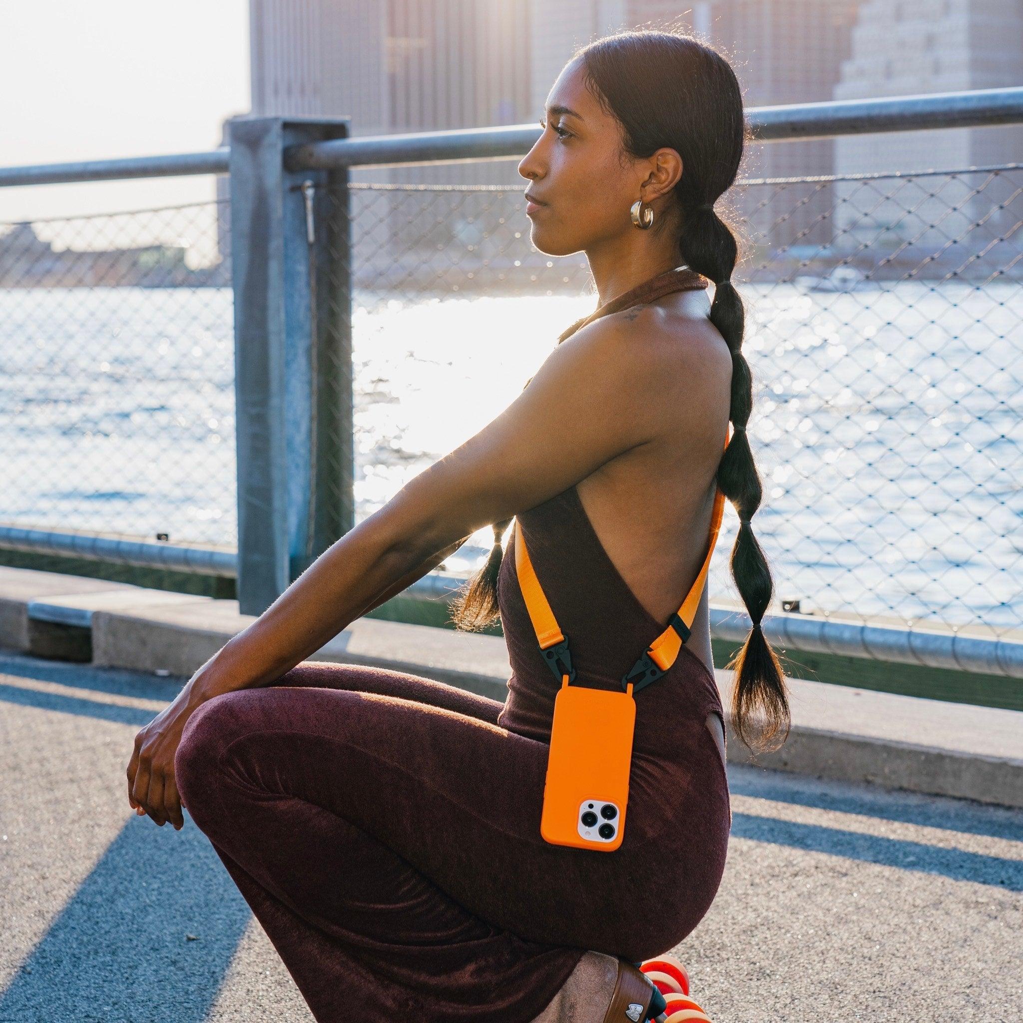 Silicone iPhone Case Orange - Image 3