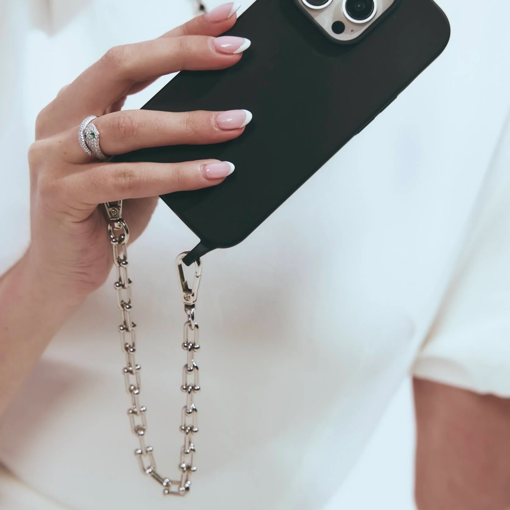 01 Phone Chain Set Black - Image 8